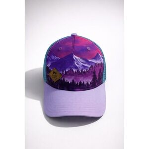 NWOT Youth Unisex Locale Glacier NP. kidcore Outdoor Activewear Trucker Cap Hat